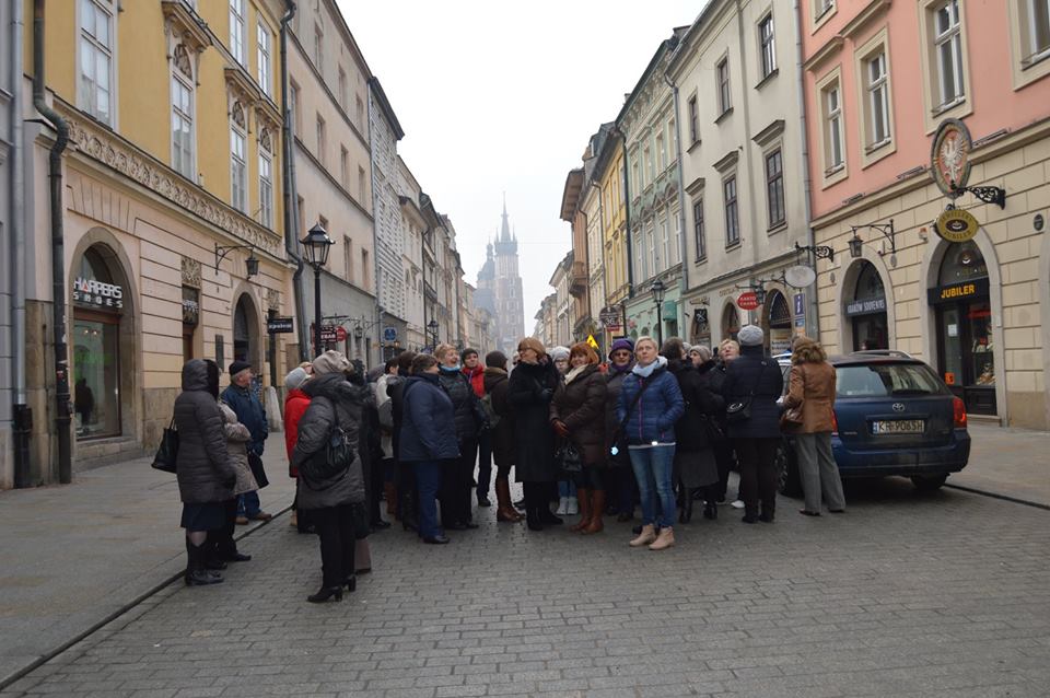 Spacer po ulicach Krakowa