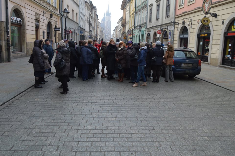 Spacer po ulicach Krakowa